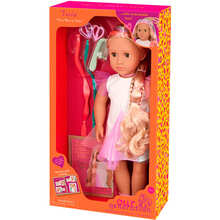 Кукла OUR GENERATION Тесси c растущими разноцветными волосами 46 см (BD31564Z)