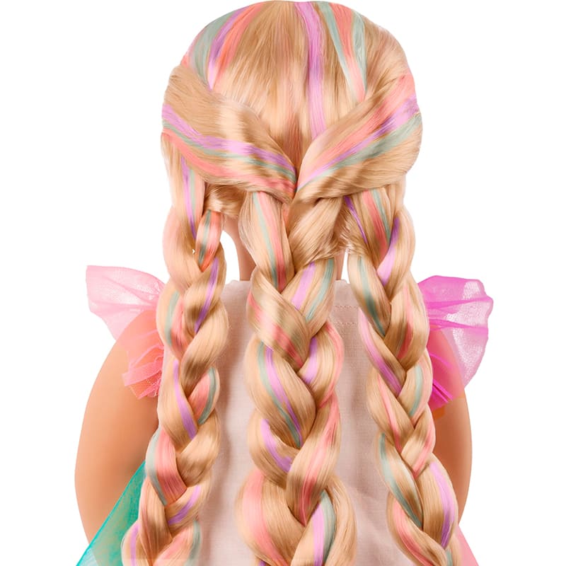 Покупка Кукла OUR GENERATION Тесси c растущими разноцветными волосами 46 см (BD31564Z)