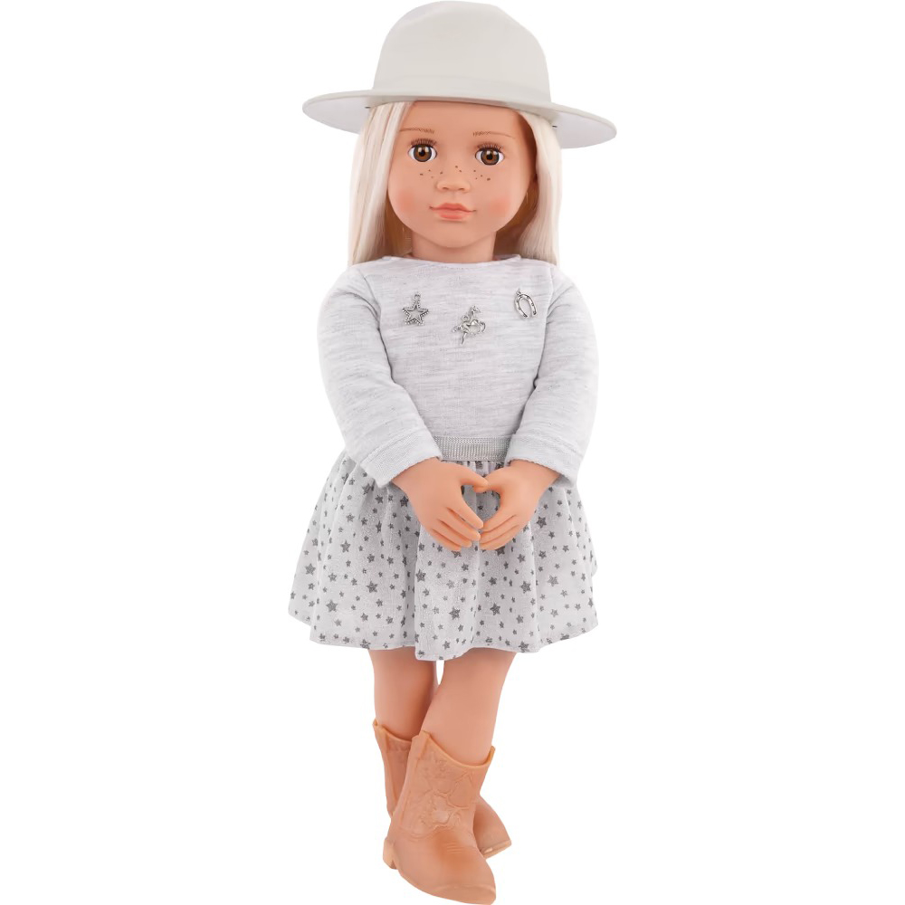 Лялька OUR GENERATION Ебігейл у спідниці та шапці (BD31533Z)
