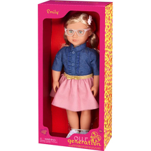 Кукла OUR GENERATION Эмили в джинсовой рубашке (BD31475Z)