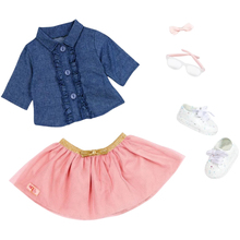 Кукла OUR GENERATION Эмили в джинсовой рубашке (BD31475Z)