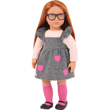 Кукла OUR GENERATION Келли в школьном платье (BD31582Z)