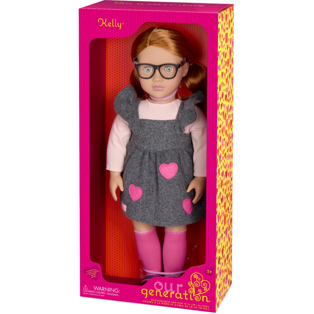 Кукла OUR GENERATION Келли в школьном платье (BD31582Z) Возраст от 3 лет