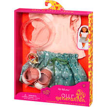 Набір одягу для ляльок OUR GENERATION З спідницею для прогулянки 6 пр. (BD30496Z)