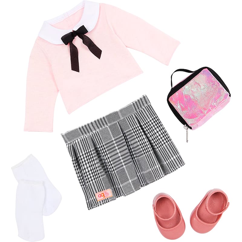 Кукла OUR GENERATION Карли в розовом свитере с аксессуарами 46 см (BD31369Z) Для кого для девочек