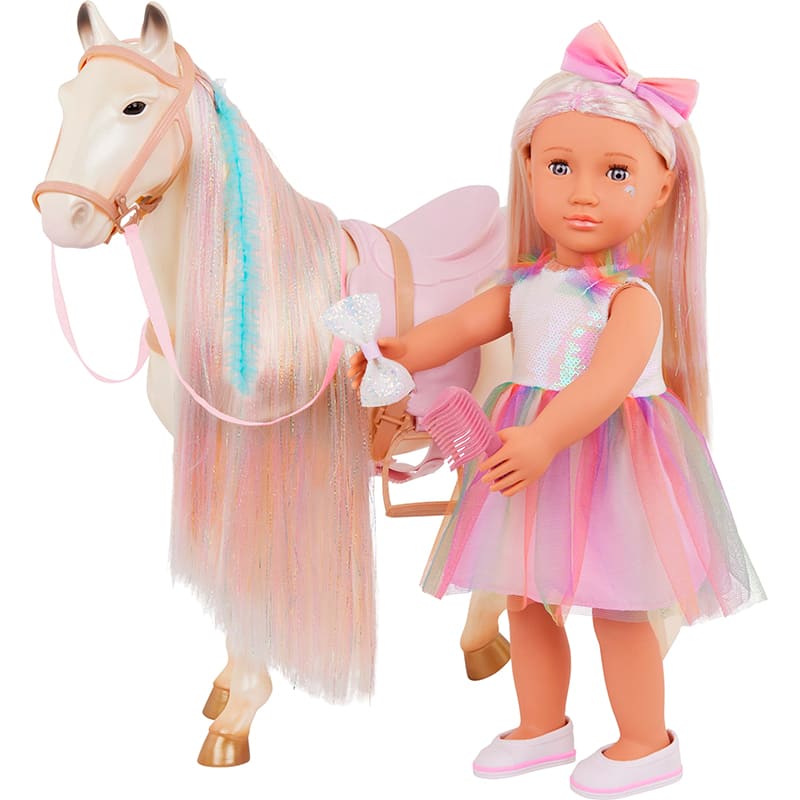 Фото Ігрова фігура OUR GENERATION Чарівний Кінь 50 см (BD38176Z)