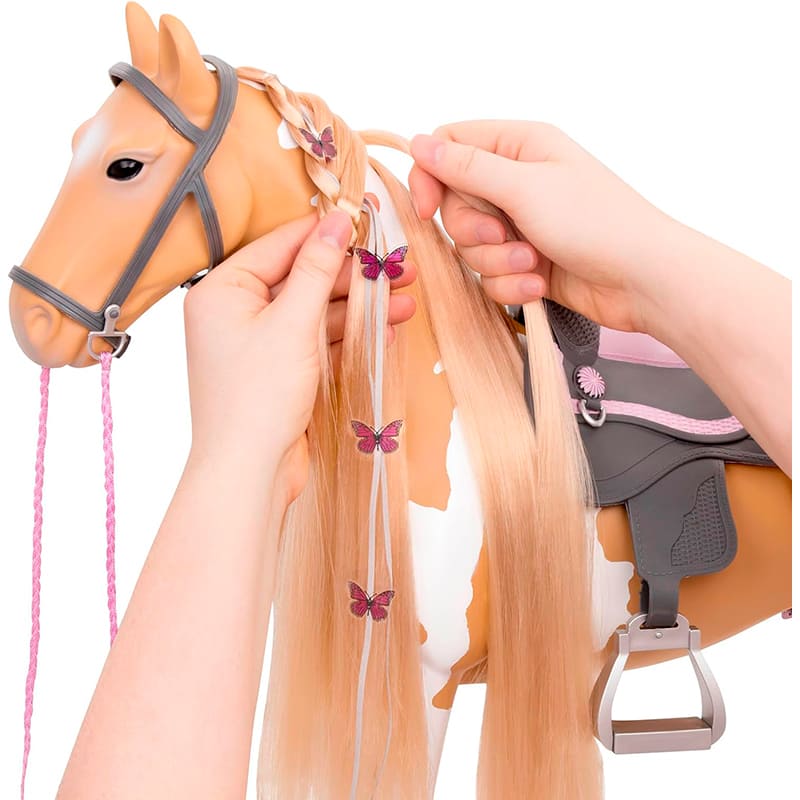 Игровая фигура OUR GENERATION Лошадь с длинной гривой 50 см (BD38030Z) Тип аксессуары для кукол и пупсов