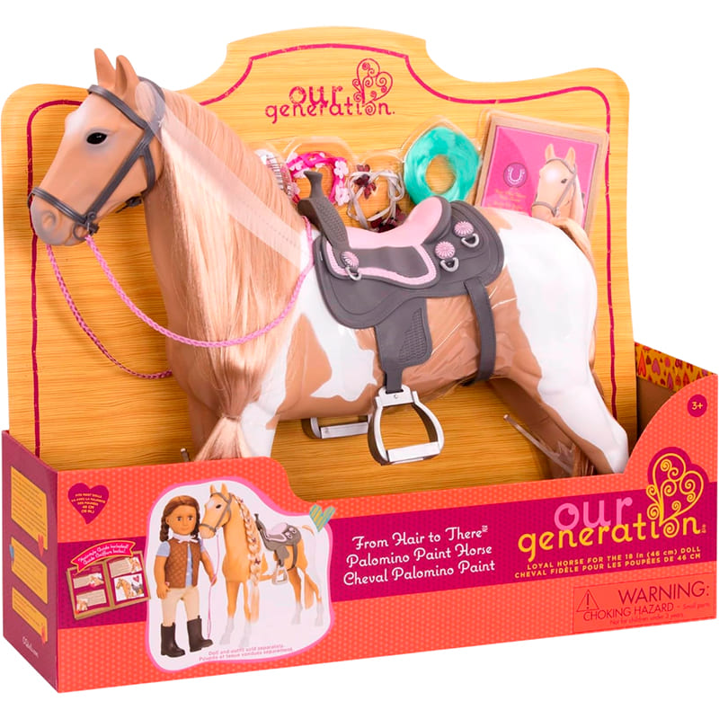 В Украине Игровая фигура OUR GENERATION Лошадь с длинной гривой 50 см (BD38030Z)