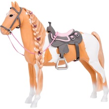 Игровая фигура OUR GENERATION Лошадь с длинной гривой 50 см (BD38030Z)