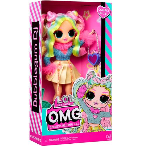 Лялька L.O.L. SURPRISE! O.M.G. Entry DJ Баблгам (595649) Для кого для дівчаток