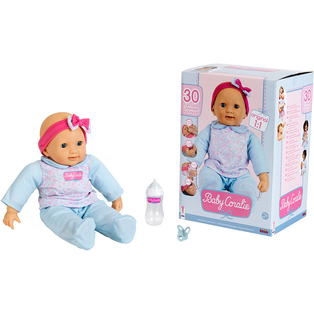Интерактивная кукла KLEIN Baby Coralie 46 см (1717) Для кого для девочек