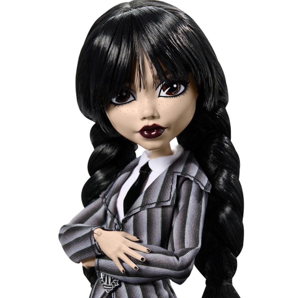 Кукла MONSTER HIGH Венздей в школьной форме (HXJ04) Для кого для девочек