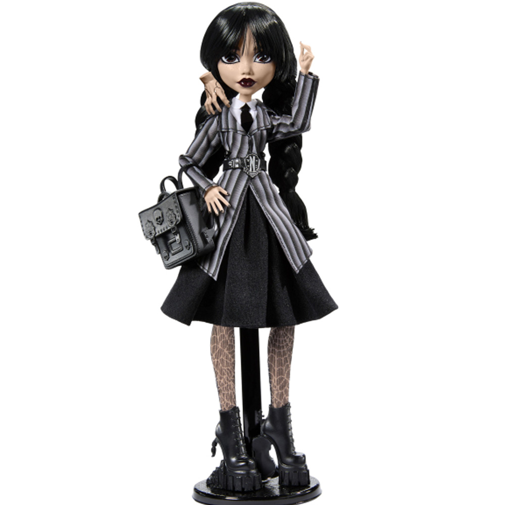 Кукла MONSTER HIGH Венздей в школьной форме (HXJ04) Тип куклы