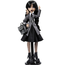 Кукла MONSTER HIGH Венздей в школьной форме (HXJ04)