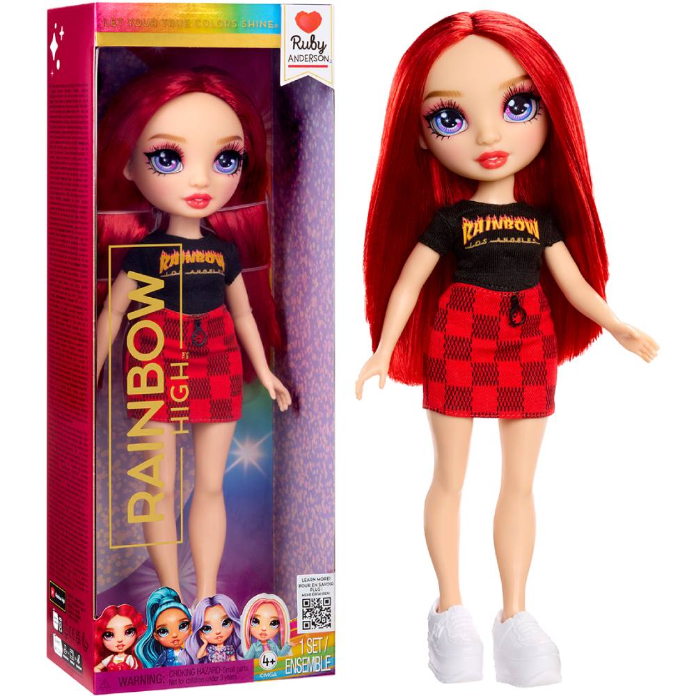 Кукла RAINBOW HIGH серии ОРР Руби 27 см (989486) Материал пластик