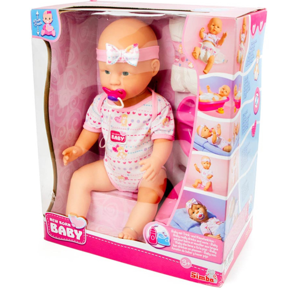 Пупс SIMBA NBB Дрінк 43 см (5039005) Тип пупси