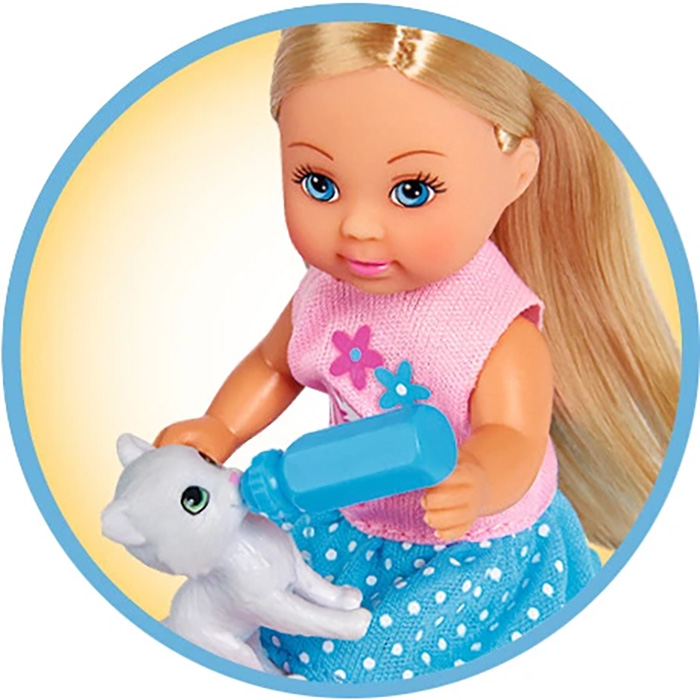 Лялька SIMBA Еві Візок для улюбленців з кошенятами (5733348) Тип ляльки