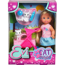 Лялька SIMBA Еві Візок для улюбленців з кошенятами (5733348)