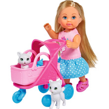 Лялька SIMBA Еві Візок для улюбленців з кошенятами (5733348)