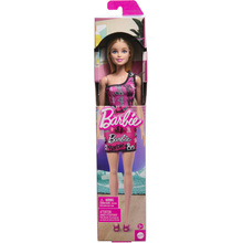 Лялька BARBIE Супер стиль Блондинка у брендованій сукні (HRH07)