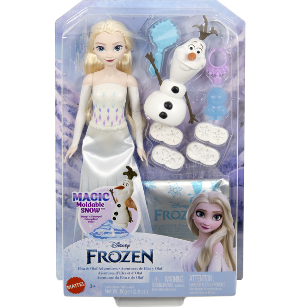 Игровой набор DISNEY FROZEN Эльза и Олаф Лепим снежки (HYH10) Для кого для девочек
