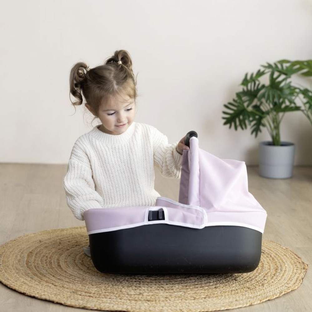 Коляска для куклы SMOBY Maxi-Cosi 3 в 1 Pink pearl (7600253121) Материал пластик