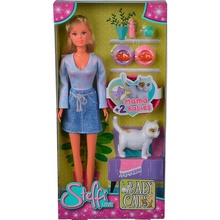 Лялька SIMBA Steffi&Evi Love Штеффі та вагітна кішка з кошенятами (5733651)