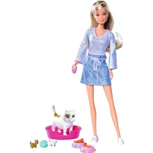 Лялька SIMBA Steffi&Evi Love Штеффі та вагітна кішка з кошенятами (5733651)