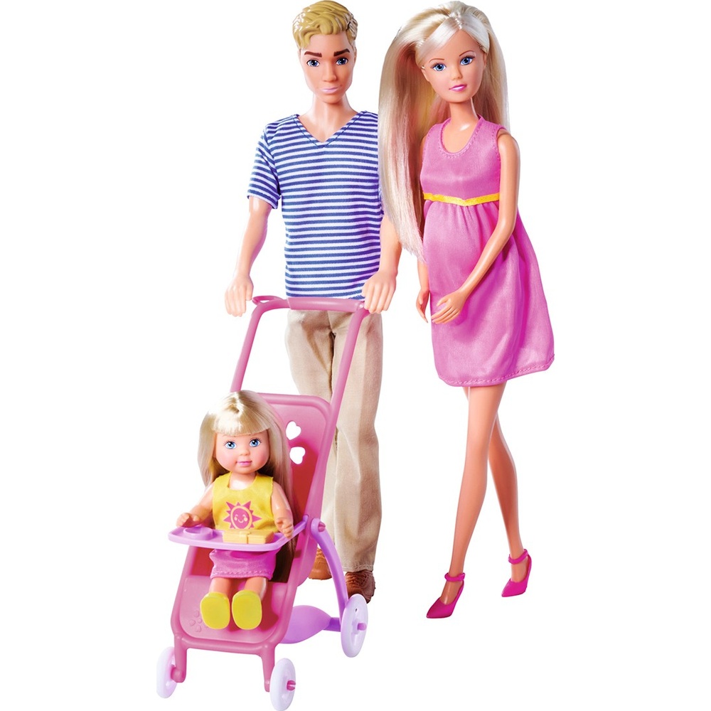 Ігровий набір SIMBA Steffi & Evi Love Штеффі Щаслива родина (5733673)