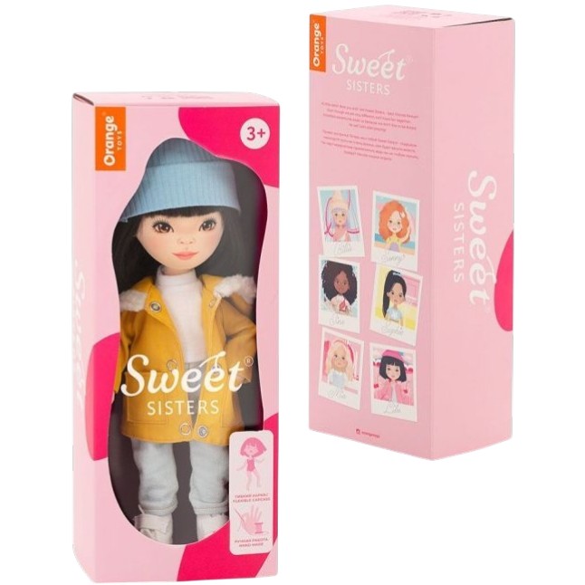 Зовнішній вигляд Лялька ORANGE КЕЖУАЛ Лілу в гірчичному парку (SS04-10)