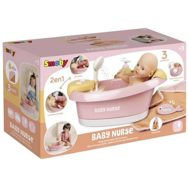 Ігровий набір SMOBY Іграшкова ванна Бебі Ньорс (7600220386) Для кого для дівчаток
