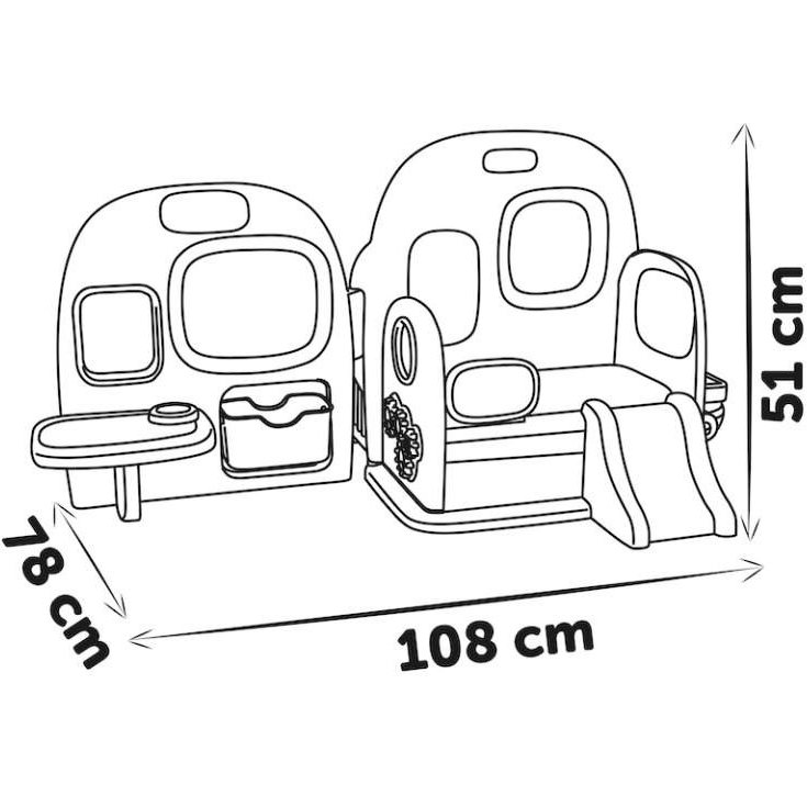 Ігровий набір SMOBY Дитячий центр 5 в 1 (7600240308) Вік від 3 років