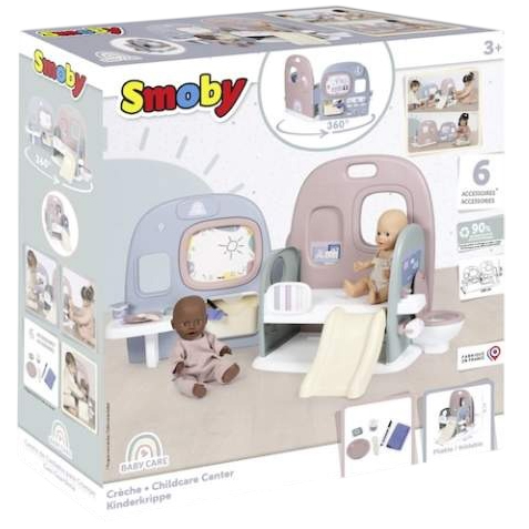 Ігровий набір SMOBY Дитячий центр 5 в 1 (7600240308) Матеріал пластик