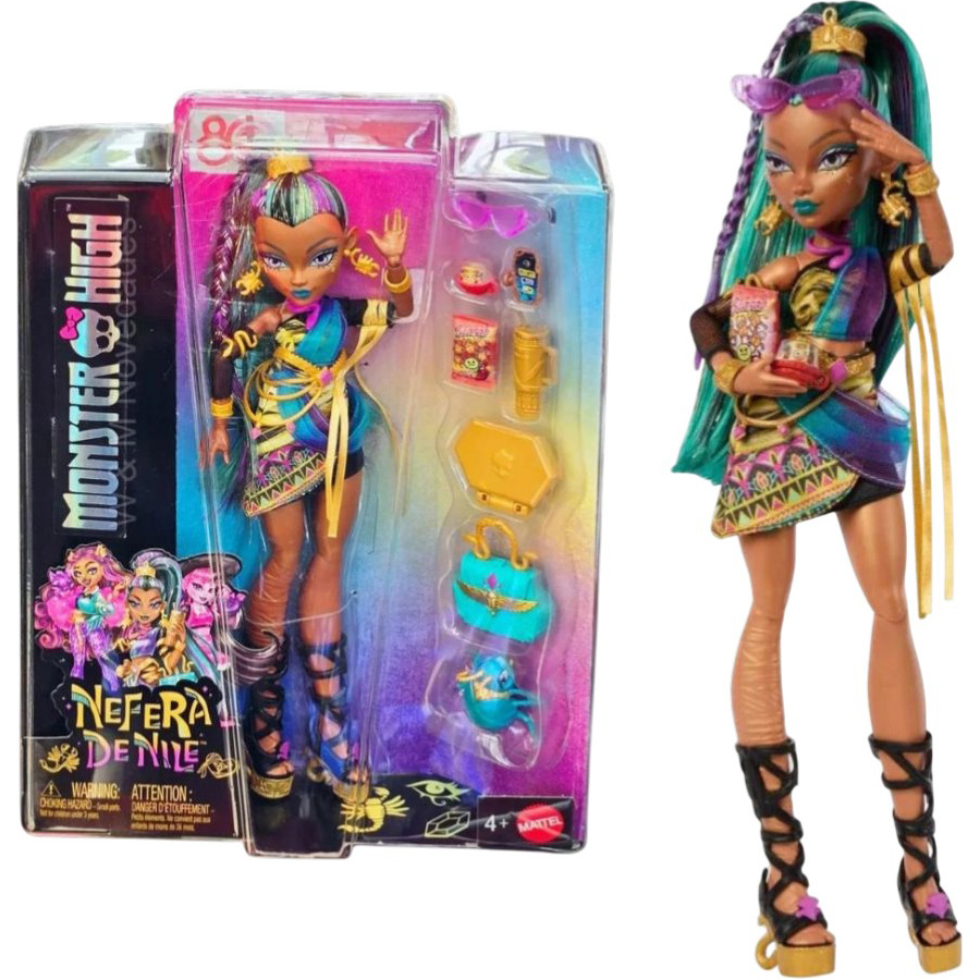 Кукла MONSTER HIGH Монстро-класика Нефера Mattel (JDR48) Пьет/ходит на горшок False