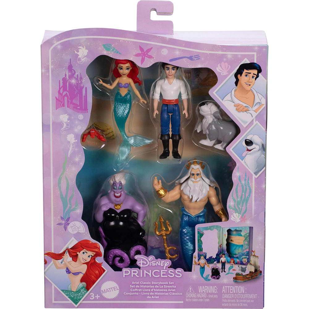 Игровой набор DISNEY PRINCESS Русалочка Морская история (JBL32) Пьет/ходит на горшок False