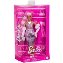 Кукла BARBIE Deluxe style Barbiecore Модница в платье металлик (HYV25)