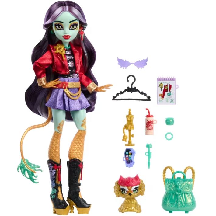 Кукла Monster High Монстро-классика Джинифайер (HYV58) Тип куклы