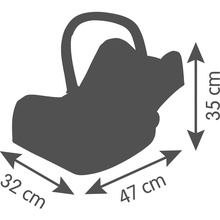 Крісло-перенесення для ляльки SMOBY Maxi-Cosi (7600240244)