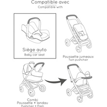 Крісло-перенесення для ляльки SMOBY Maxi-Cosi (7600240244)