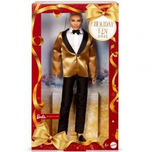 Лялька BARBIE Signature Святковий Кен Блондин (JGK55)