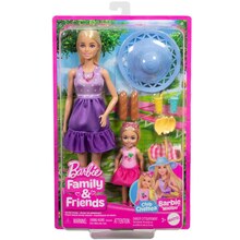 Набор BARBIE Барби и Челси Семейный пикник (JBF43)