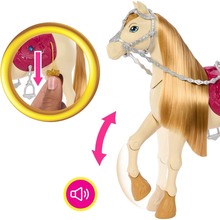 Ігровий набір BARBIE Інтерактивна конячка (HXJ42)