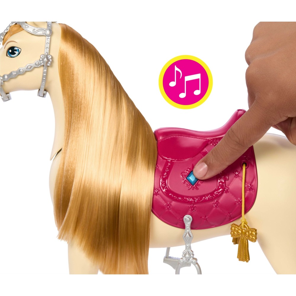Ігровий набір BARBIE Інтерактивна конячка (HXJ42) Вік від 3 років