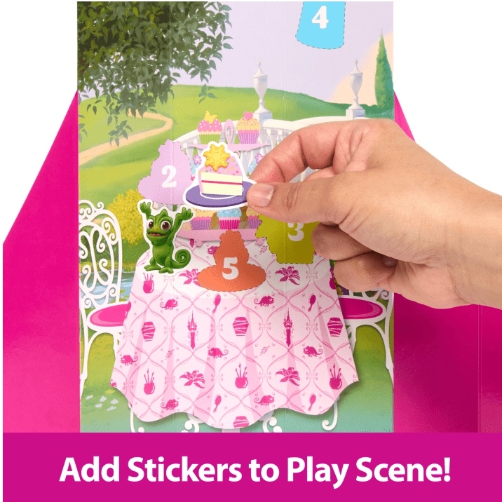 Фото Кукла DISNEY PRINCESS Набор-сюрприз с Рапунцель Крути и проявляй (HTV86)