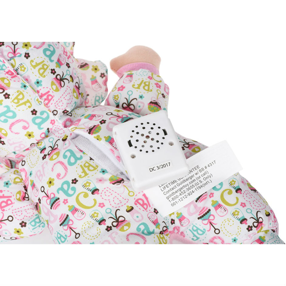 Кукла Baby’s First Lullaby Baby Колыбельная 33 см Pink (71290-1) Тип куклы