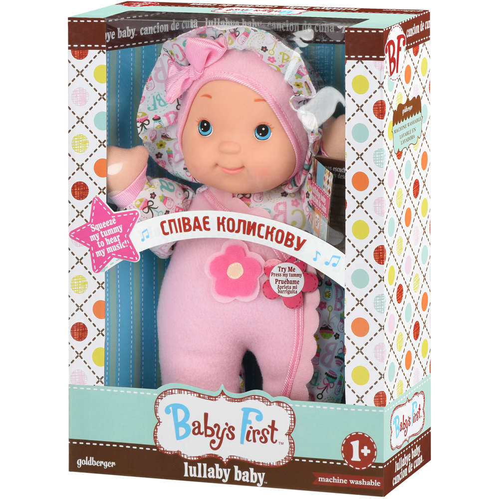 Лялька baby's First Lullaby Baby Колискова 33 см Pink (71290-1) Вік від 1 року