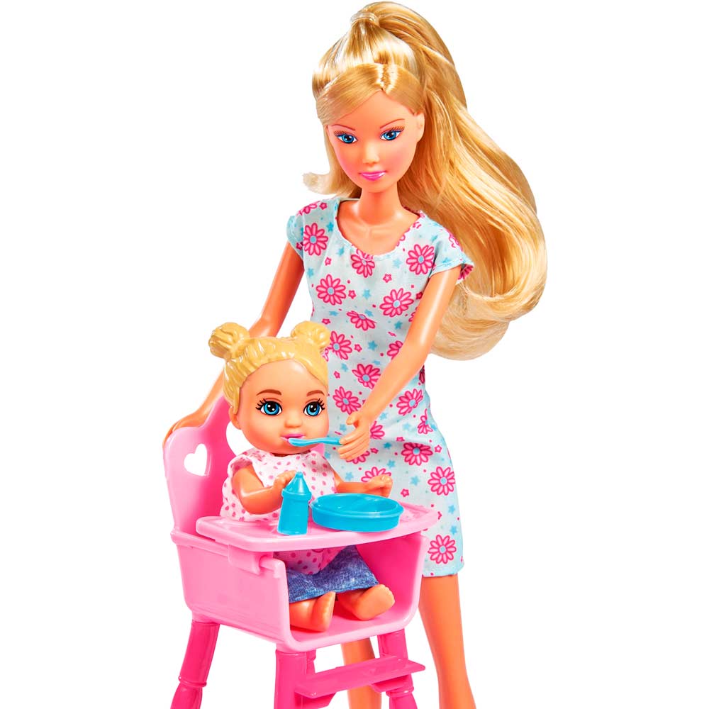 Кукольный набор Simba Штеффи с детьми и аксессуарами (5736350) Тип куклы