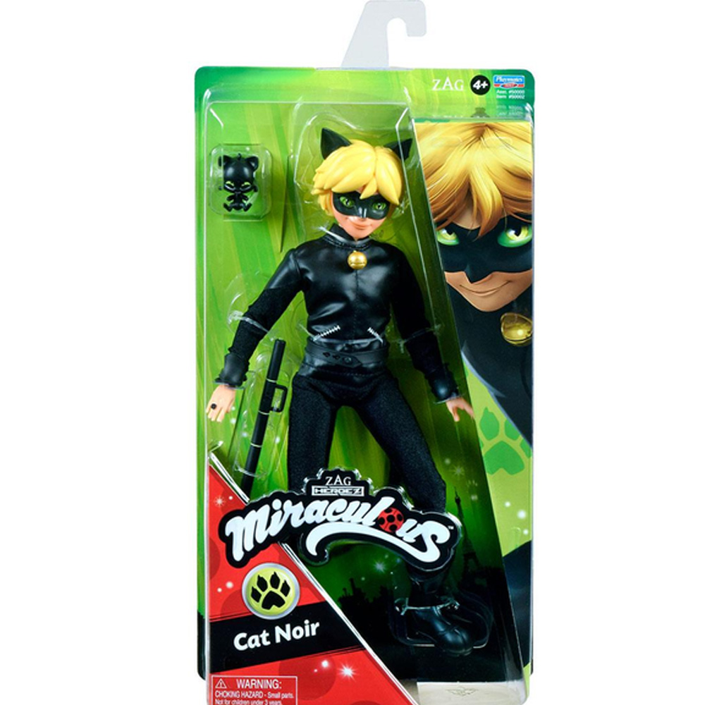 Лялька MIRACULOUS ЛЕДІ БАГ І СУПЕР-КИТ S2- Супер Кіт 27 см з аксесуарами (50002) Для кого універсально