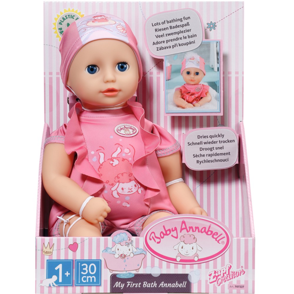 Лялька BABY ANNABELL MY FIRST BATH ANNABELL Прекрасне купання (707227) Тип ляльки