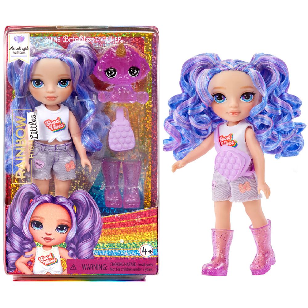 Внешний вид Игровой набор с куклой Rainbow High Littles Аметиста (531234)